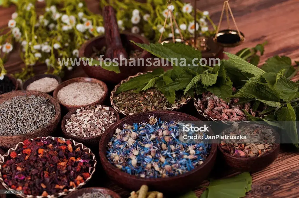 按摩房内的私汤池